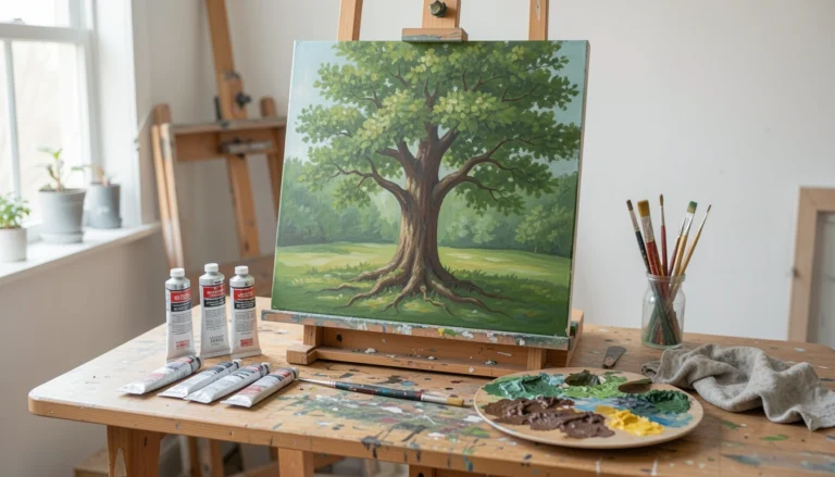 How to Paint a Tree Step by Step