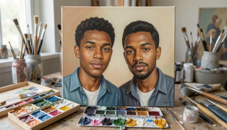 8 Heartwarming Best Friend Painting Ideas