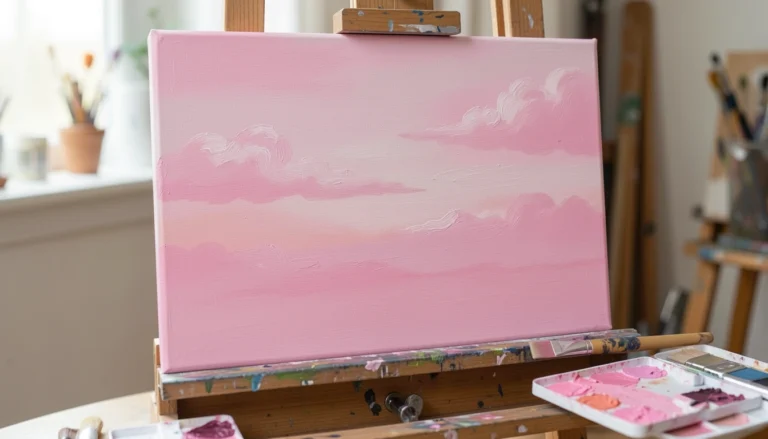 7 Charming Pink Painting Ideas
