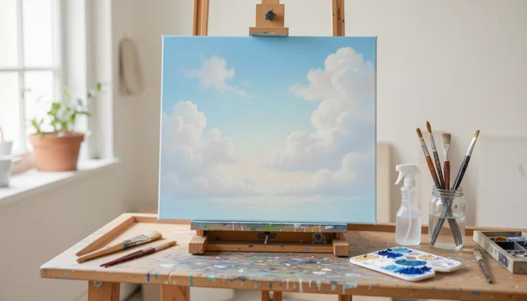 How to Paint Clouds for Soft Realistic Skies