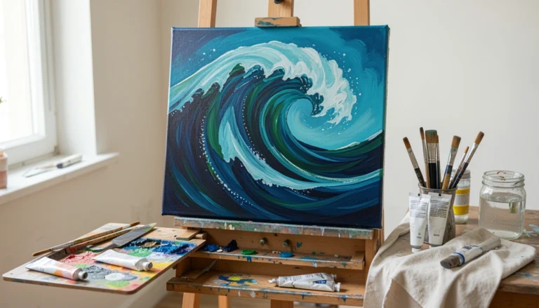How to Paint Waves with Realistic Motion