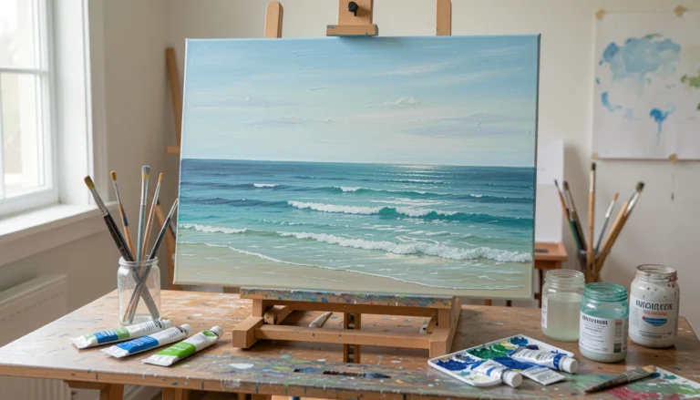 How to Paint Water with Acrylic Like a Pro